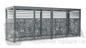 Контейнерная площадка Хай-Тек 4 метра