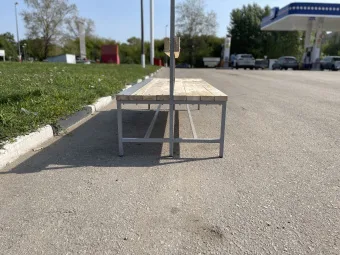 Скамейка для Раздевалки с вешалкой