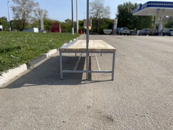 Скамейка для Раздевалки с вешалкой